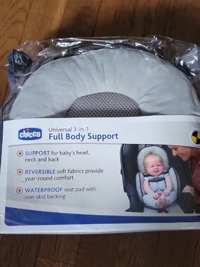 chicco Full Body Support Cushion - Light Gray